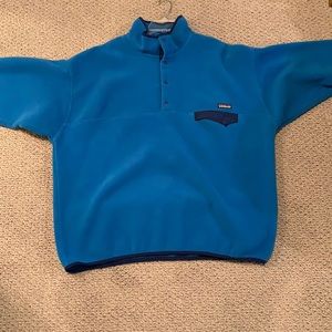 Patagonia Fleece Pullover-XXL-Blue